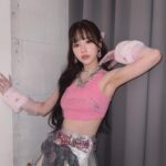Jeon Hee-jin Instagram - Pink neejin 🎀