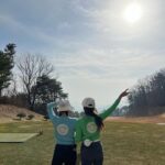 Jeon Hye-bin Instagram - 예쁜 골프웨어때매 오늘 좀 잘쳤다 ㅋㅋ @piv_vee @garmentgolf