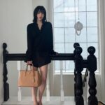 Jeon So-nee Instagram - 🖤🍮🖤 @prada #PradaGalleria #adv