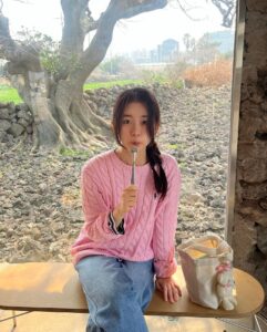 Jeong Da-eun Instagram - 사랑스런 제주에서