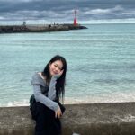 Jeong Da-eun Instagram - 만땅 충전 여행 🌊 🍊 🌴=🖤🖤🖤