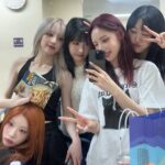 Jeong Jin-sol Instagram – ARTMS 데뷔 쇼케이스 끝! 🩷💚❤️💙💜