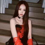 Jeong Jin-sol Instagram - ❤️♥️💋🍷🍓🎈🍒🥀