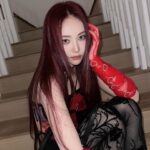 Jeong Jin-sol Instagram - ❤️♥️💋🍷🍓🎈🍒🥀