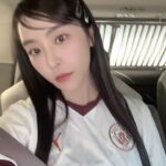 Jeong Yu-mi Instagram - 직관가는 길, 신나는 길.😝 #수원fc#포항스틸러스#두근두근#담경기는어디로🤔#그유미말고