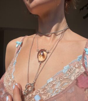 Jess Bush Instagram - New jewelry pieces incoming friends. Sorry it’s been a minute - things are happening! @redskyatnightjewellery and I are working on some new one off designs for necklaces, ear rings and some more of the classics. Stay tuned here all info and updates will come through this page ❤️🔥🦋