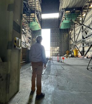 Jess Bush Instagram - Evidence of my life peaking @nasa @redwire_space @ac_charania @morgan.gendel @mercury___________________
