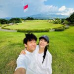 Jesseca Liu Instagram - 国泰民安，国庆日快乐💜🧡 还有happyROM田先生 #NDP2023 #ROM #happyanniversary #绚耀爱情之日本行