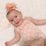Jessi Smiles Instagram - Five months of loving you! 💛 Some say she’s my twin, some say she’s nassim’s twin, some say she’s Noah’s twin…I don’t even know anymore. Lmao but queenie is seriously the most amazing, sweet, and happy baby. She has truly completed our family 🌈✨