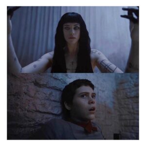 Jessica De Gouw Instagram - This unnerving little number is out on VOD now. Tuck in! 🥧gretelandhanselthemovie.com
#gretelandhansel 
#followthecrumbs