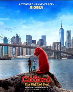 Jessica Keenan Wynn Instagram - Excited that this big red boy is coming out in theaters soon! I met some remarkable people on this job and can’t wait for you to experience the magic of Clifford 🐾❤️