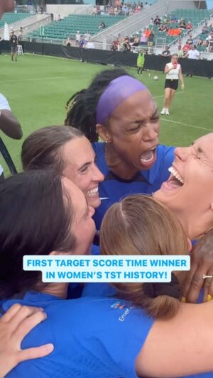 Jessica McDonald Instagram - MADISON WOLFBAUER JUST SCORED THE FIRST TARGET SCORE TIME WINNER IN WOMEN’S TST HISTORY!!!!!!!

@thenccourage win the inaugural TST Women’s match! 

This is just the beginning👀