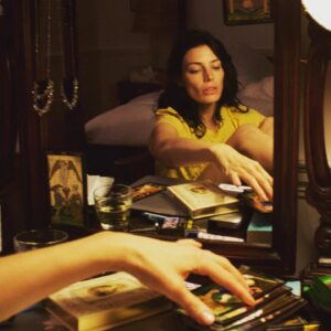 Jessica Paré Instagram - @cashelhousehotel last summer.