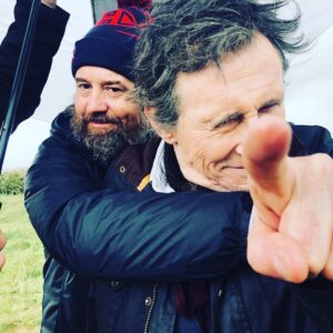 Jessica Paré Instagram - I went to Ireland to work on Death of a Ladies’ Man, written & directed by @matt4biss. It was cold and beautiful and Gabriel Byrne is a gd TREASURE.  #deathofaladiesman
