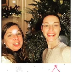 Jessica Paré Instagram - ❤️🎄Tea with Mama 🎄❤️