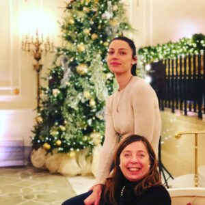 Jessica Paré Instagram - ❤️🎄Tea with Mama 🎄❤️