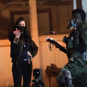 Jessica Paré Instagram - I directed tonight’s episode of SEAL TEAM!! I’m extremely excited for you to see it. And nervous. I’m proud of our work. HUGE thank you to the crew and cast for bringing your A-game, and for being patient with me. I love yous!! Immensely grateful for the opportunity @sealteamcbs ❤️🇺🇸
