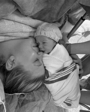 Jessica Tyler Instagram - I hadn’t known this before, but April is Cesarean Birth Awarness Month 💘

Anthony’s birth-day was the best day of my life. We had known for a while that we were having a c-section as he was breech, but what I hadn’t known was how beautiful his birth would still be. 

The calmness of the room. The support from the nurses while I braved the spinal. The encouraging doctors. My husband holding my hand during the entire procedure. The happy tears that were shed by all when our rainbow baby let out that first cry. My husband holding our son against my face for our first moments of skin to skin. It never mattered to me how Anthony arrived here on earth, all that mattered was that he arrived safely. And in that moment, with the 3 of us all cuddled together while I was sewn back up, I’ve never felt more at peace. 

I’ve had friends who’ve had unmedicated deliveries, epidurals, planned c-sections and emergency c-sections. And one thing that remains the same no matter what your choice or experience is: birth is birth 🩵

A c-section couldn’t be further from “the easy way out.” But the real truth is, there is no easy way out. Pregnancy, birth, motherhood, it all takes strength. No matter what the birth plan or story is. Mothers are warriors 🫶🏻

#cesareanawarenessmonth