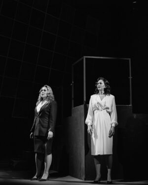 Jessica Vosk Instagram - Our magical CHESS. My dear Florence. The hardest, meatiest, most fantastic experience I’ve had in years. Changed my life. Were you there??? Thank you for being there. Here’s to the next chapter and the next move. ♟️ (yes, there’s sassy shit at the end.)
📷: @jennyandersonphoto @emilykphotoco 

#chess #abba #timrice #broadway