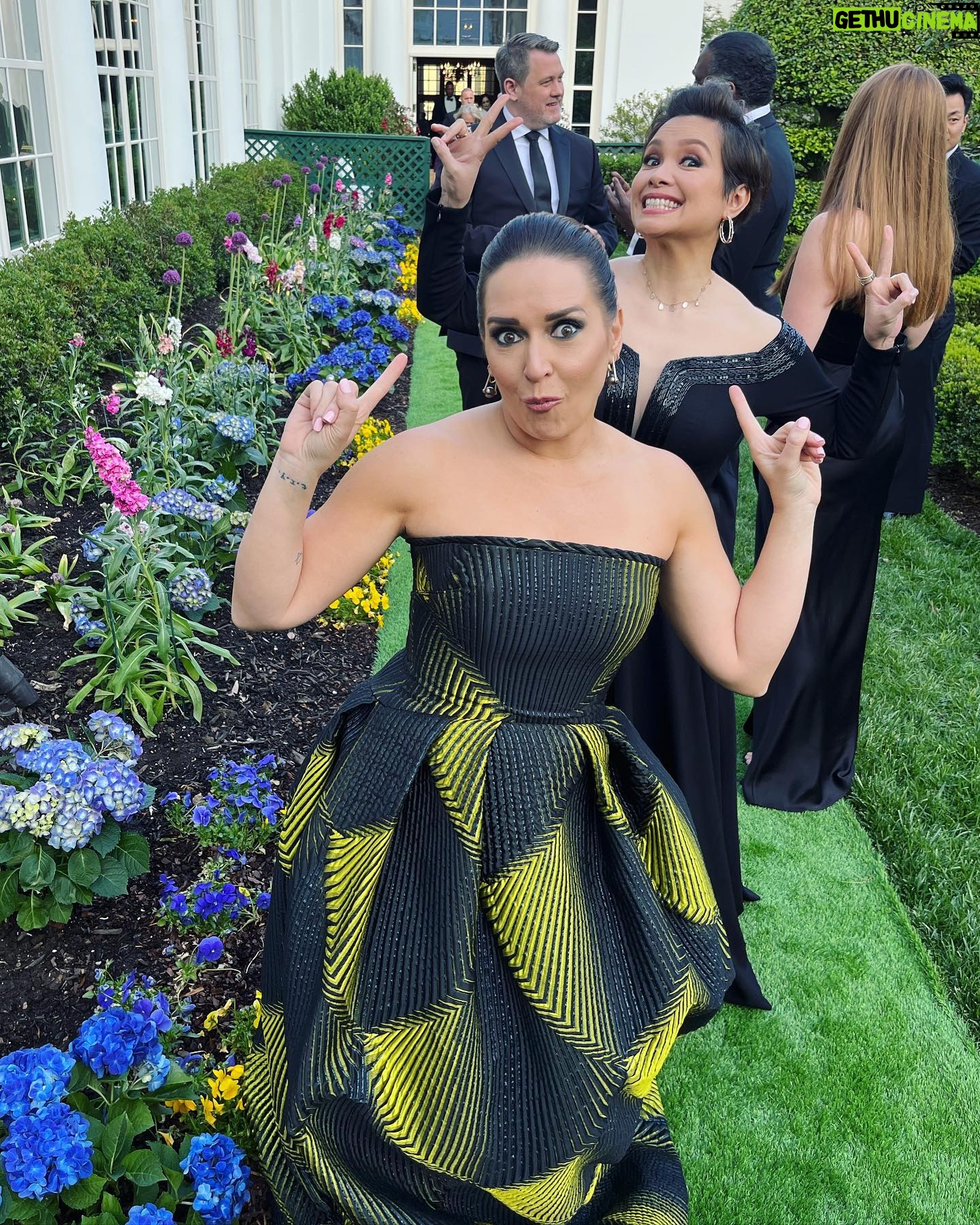 Jessica Vosk - 14.7K Likes - Is it weird I’m deceased now?
#whitehouse #statedinner #funnygirl #broadway #president
Dress: @alexteih_studio
Jewels: @brokenenglishjewelry
Heels: @sam_edelman
Styled: @dassonvogue
Makeup: @erwinkarmagomez
Hair: Nariye Hiraoglu