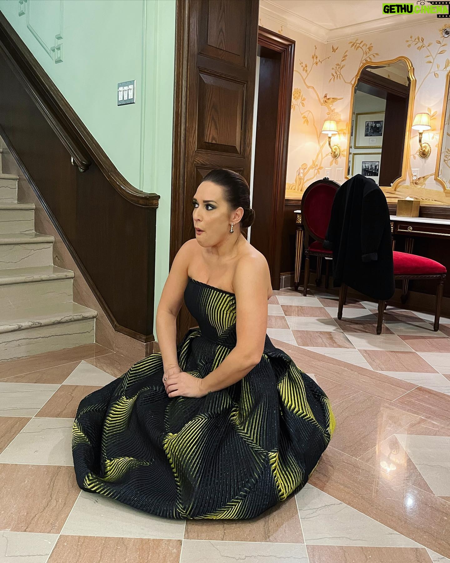 Jessica Vosk - 14.7K Likes - Is it weird I’m deceased now?
#whitehouse #statedinner #funnygirl #broadway #president
Dress: @alexteih_studio
Jewels: @brokenenglishjewelry
Heels: @sam_edelman
Styled: @dassonvogue
Makeup: @erwinkarmagomez
Hair: Nariye Hiraoglu