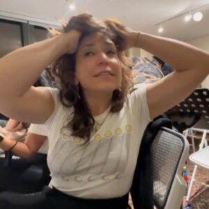 Jessica Vosk Instagram - My word this year is RISK. I’ve never chosen a word before! So, I’ve decided it’s time to be bold, authentic and confident in my choices. (I’ll tell you how that goes…) but, I do know I’m ready to rock. And I wanna know the songs YOU wanna hear on tour this year. 

TELL ME IN THE COMMENTS CUZ I AM LISTENING. 
🖤🖤🖤🖤🖤🖤🖤🖤🖤🖤

Ps the third slide is me and @scotthoying singing Wicked like the weirdos we are.