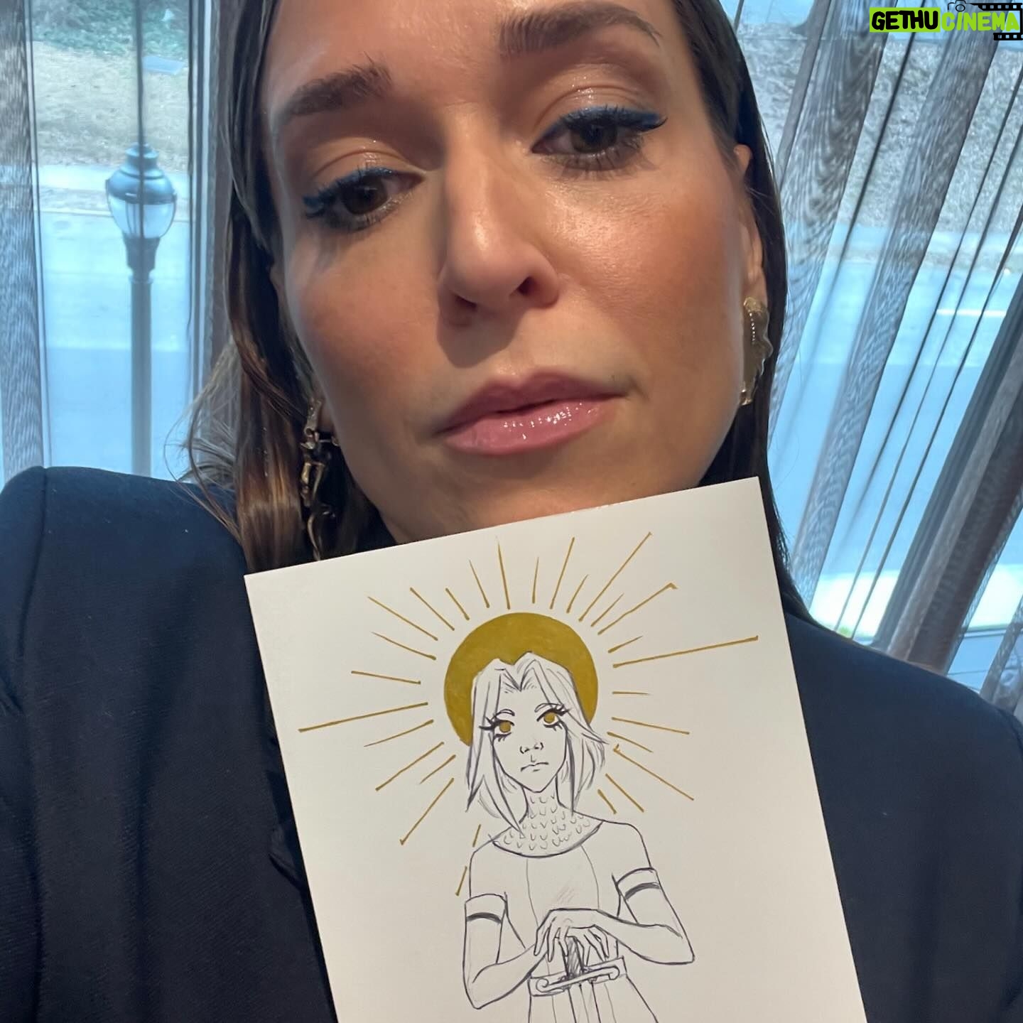 Jessica Vosk - 15K Likes - Entering my Villain Reputation Era with the hottest crew around. @SCADtvfest was wild—the fans were amazing—the art was unreal—and YES. I actually sang the words “crack whore” live. Twice.
Now that we’re official for Season 2…all bets are off for Lute. I can’t wait.
#SCAD #tvfest