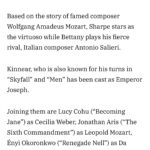 Jessica Alexander Instagram - excited to be a little part of this one - 3rd slide is a line engraving of Caterina Cavalieri rehearsing with Mozart in the 1820s💘