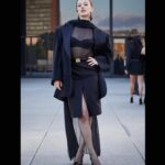 Jessica Alexander Instagram - thank you for having me in berlin @ysl @anthonyvaccarello 🖤