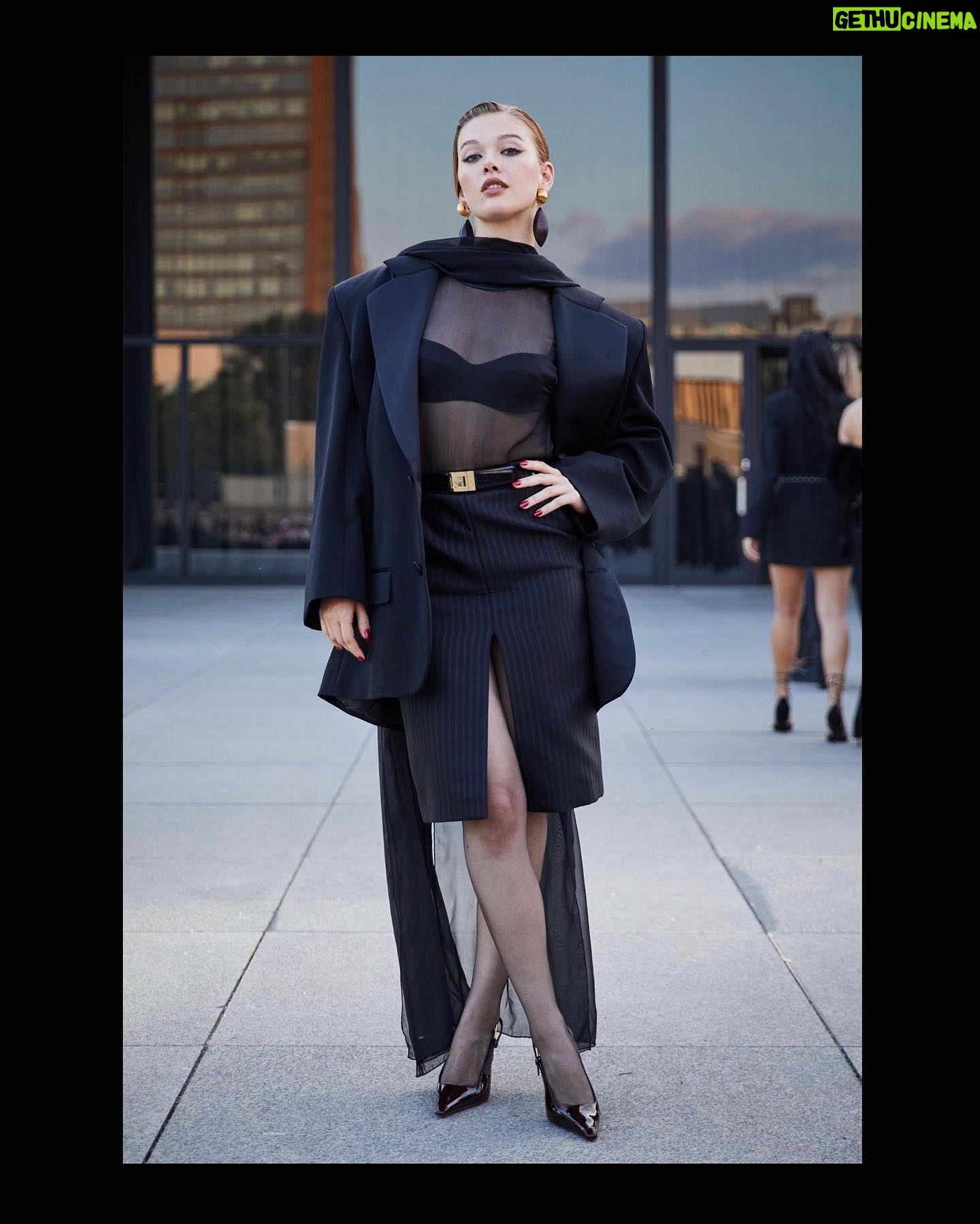 Jessica Alexander - 46K Likes - thank you for having me in berlin @ysl @anthonyvaccarello 🖤