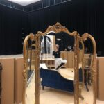 Jessica Alexander Instagram - some more bts & memories 🪸<3 p.s. I just loved this tiny paper set model of vanessa’s bedroom sm !!