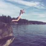 Jessica Amlee Instagram - Jumping in is easy, getting out is the hard part. Thankfully there’s @djonesroberts 💜💜