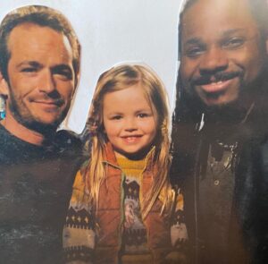 Jessica Amlee Instagram - Went through my, childhood, acting, scrapbook; my saint of a mother, made for me’

Some really special memories 
ft., some really great people. 
Time flies when you’re having fun 🤹🏼‍♀️🤸🏼‍♀️🎭 #bts #onset #tbt 
R.I.P. to Luke Perry, I was lucky enough to work with him as both a child and an adult