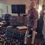Jessica Amlee Instagram - Some people call me the space cowboy ( they don’t ) 🍌🍌🍭🍭