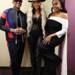 Jessica Betts Instagram – With The Queens – Wifey & @beyonce @iheartradio Awards 👑👑👑👽🏆🌹