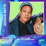 Jessica Betts Instagram – It’s Going Down! This Friday MAY 31st @wehopride & @officiallyoutloud ! 7pm – Performance and listen to some on my new music ‼️👽 #NewMusic #ComingSoon #Rock&Soul #WehoPride #LivePerformance ‼️👽