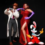 Jessica Betts Instagram - “Jessica’s” Rabbit 🎃 Styling @bryonjavar Costume design @dashonebydash Make up @patrickstarrr Hair @touchedbytj_ Barber @cleantcutz Photo @tyrenredd