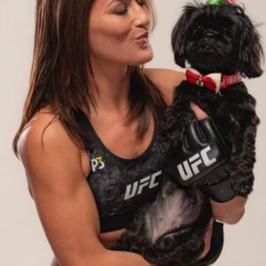 Jessica Eye Instagram - I can’t believe Athena is gonna be 8 years old this year . Where has all the time gone! We have been on so many adventure together and still have so many more to go on. This week she is meeting horses @hits_equine_therapy_charleston @jsmooches777 and then back to the beach 🏖️ . 
.
.
#jessicaevileye #athena #ufc #canada #shihtzu #june #dogmom