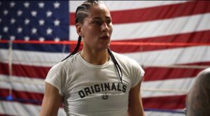 Jessica Eye Instagram - Officially one year retired now . Still a Original  And straight savage 😈Happy Fourth of July everybody . 
.
.
#jessicaevileye #july4th #retire #ufc