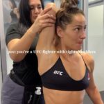 Jessica Eye Instagram - I can’t say enough nice things right now about @recoverywithhali . . I’m so fortunate for the corrective massage and movement she provided me with today ! It totally Reminded me of being at the @ufcpi and the treatment I was provided there ! top notch treatment 🙏🏼. . my upper body has been extra tight and I haven’t been able to get full range of motion in my shoulders not only on my lifts but in wrestling/grappling practices. That all changed today because of @recoverywithhali . I promise you stretching, massages and cupping is for everyone( she offers so much more too ) !!!! It’s essential to take extra self care steps to provide extra love to Our body’s., it is our everyday life vehicle . It’s up to us to preserve our body and create longevity 💪🏼 . I promise you not only will your body thank you but you can also thank me for the reminder 🫵🏼🥰 . . . #jessicaevileye #UFC #UFCfit #mma #fitness #FYP #massage #pembrokepines #florida