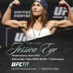 Jessica Eye Instagram – Come Train with me 😈
UFC Flyweight Jessica Eye
STARTING JUNE 1
at UFC FIT Pembroke Pines
Saturdays 11am: MMA Skills
Wednesdays 9am: HIIT
.
✏️Registration is required. 🥊Membership upgrades may be necessary to participate in these classes. Talk to a membership counselor for more details.
.
.
Private 1 on 1. Coach available also !! 
.
#jessicaevileye #mma #UFC #UFCFit #florida #pembrokepines #floridafitness #fyp