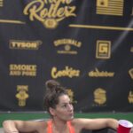Jessica Eye Instagram – There is no place like @highrollerzbjj in Las Vegas or anywhere. Soo 😈 after you see me kick ass this Saturday you can come hang out with me and support some awesome grapplers do their thing July 9th. 🙌 
.
#jessicaevileye #highrollerzbjj #lasvegas #cannibasevents #420friendly #medicaluseonly💨 #ufc276