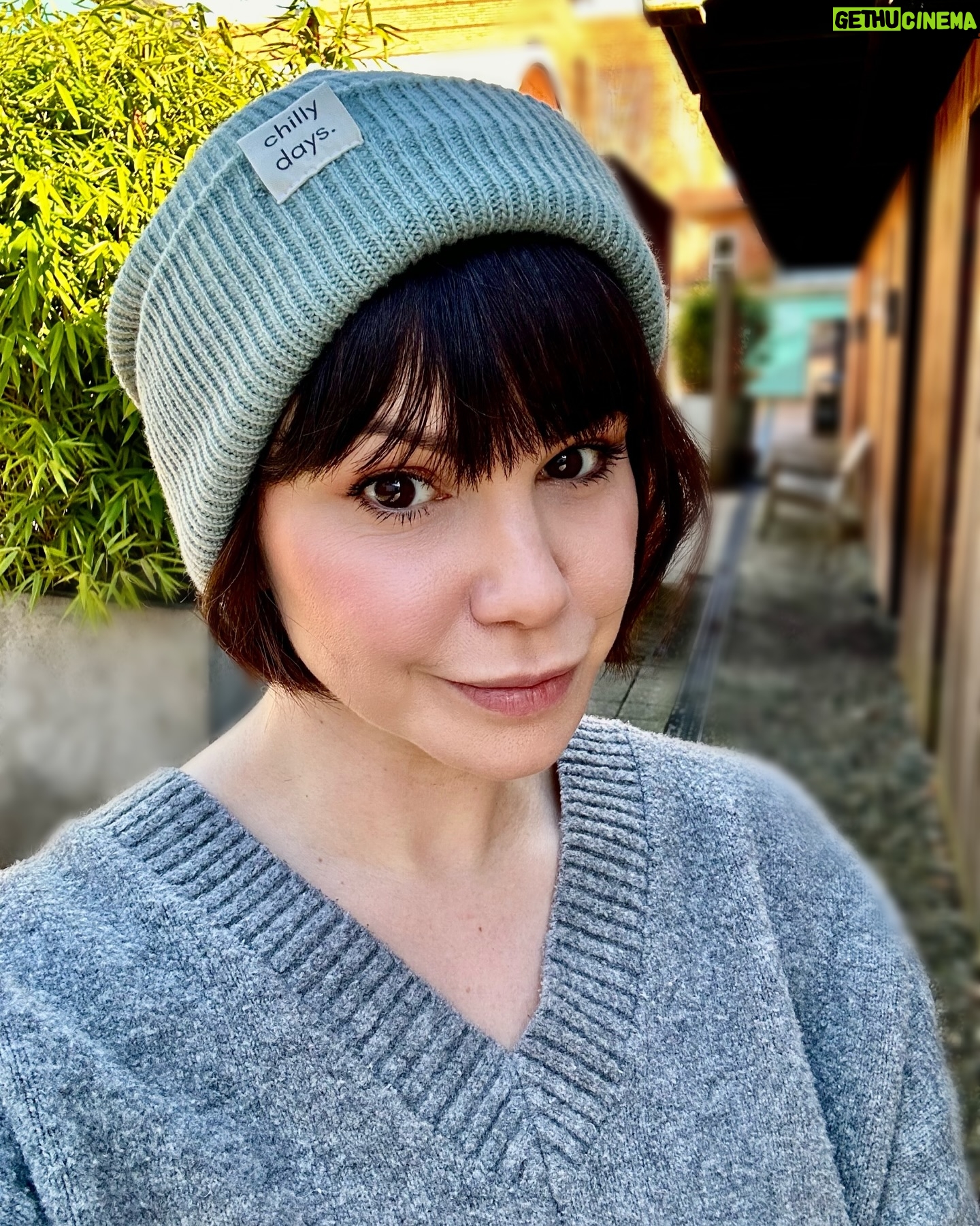 Jessica Fox Instagram - Little Friday selfie where we can make a difference! The very cool @the5am.mama has launched a new line of super soft beanies with £10 from the sale of each hat going to @pandas_uk who provide mental health support from conception, birth and beyond. ♥️ https://the5ammama.com/collections/hats #ad