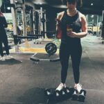 Jessica Fox Instagram - Baby weights. Literally.