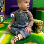 Jessica Fox Instagram - River Days Out. Getting out and about with River is my favourite thing to do. I’m on the look out for baby friendly activities that don’t confine him. While getting fresh air in the pram or carrier is beneficial and going for lunch is fun I find that if River can’t stretch his legs and explore he can get a bit fed up! After all, what’s this newfound freedom for if he can’t use it?! I am a big fan of soft play which I know is a bit unusual but watching River explore, test boundaries and have an absolute ball is endlessly entertaining to me and he always sleeps well after and it’s a winner with all this rubbish weather we’ve been having. First up is @banana_bens in Wrexham and so far my favourite soft play. Very clean, good changing facilities, excellent under 18 month and under 3 sections without too many unruly big kids high jacking it (why do older children like the baby bit so much??) and probably the best food I’ve had at a soft play so far. Highly recommend! Where should we go next? #babydaysout #chesterbabies #familydaysout