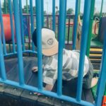 Jessica Fox Instagram – A jolly good weekend.

1. Backward caps in the garden. 
2. Fridge Raid. 
3. River giving it attitude in the swing. 
4. Playground fun while I ignore the bird poo.
5. Hot, need a cuddle, will not take shoes off.
6. Concentration on the stairs. 
7. Orzo is life. 
8. Chaos.