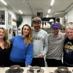 Jessica Harmon Instagram - Family xmas pottery destruction. @mudlab.ca let us take over their studio, eat all the cheese, drink all the champagne and pretend we knew the first thing about making.. art? We’re basically masters now. Can’t recommend this place or these people enough, really great gift idea, just saying. It was my idea so obviously it’s amazing but honestly it is amazing. We love you @andresxjoseph and @jennkhoe you magical unicorns