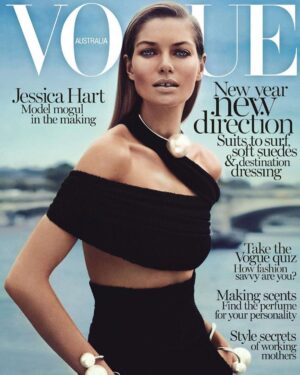 Jessica Hart Instagram - Throw back to one of my favorite covers @vogueaustralia 🦋