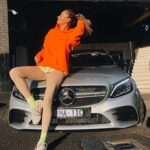 Jessica Hart Instagram - Highlighter on point. #c43amg