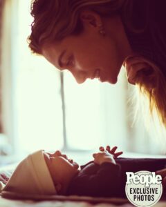 Jessica Hart Instagram - 11/17/2020 The day my life changed forever. Meet our little angel, BABY 💜 after 14 days past our “due date” and 28 hours of (hell) labour, Baby joined us earth side and I haven’t stopped smiling since - according to James :) so grateful for this little soul. Baby is everything I ever imagined and so much more. Thank you for choosing us to be your parents, Baby. I promise we won’t let you down